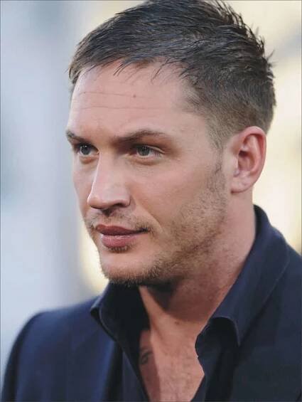Tom Hardy Caesar Cut