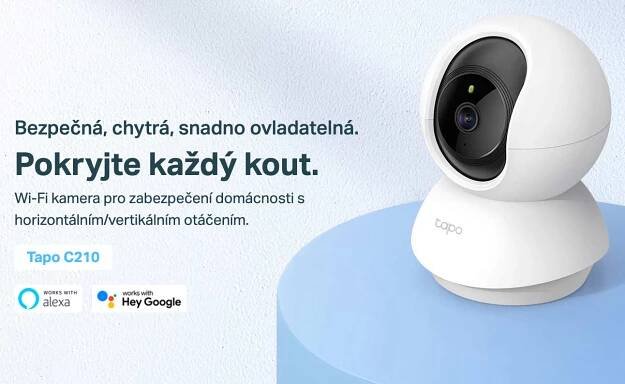 TP-Link Tapo C210 domácí kamera, bílá - Smarty.cz