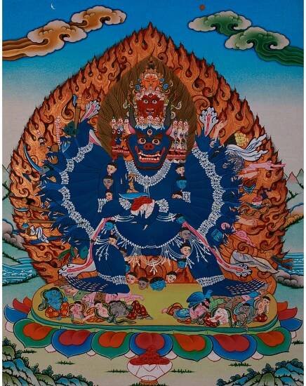 Yamantaka Wrathful Deity