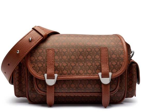 Kůžoná crossbody kabelka