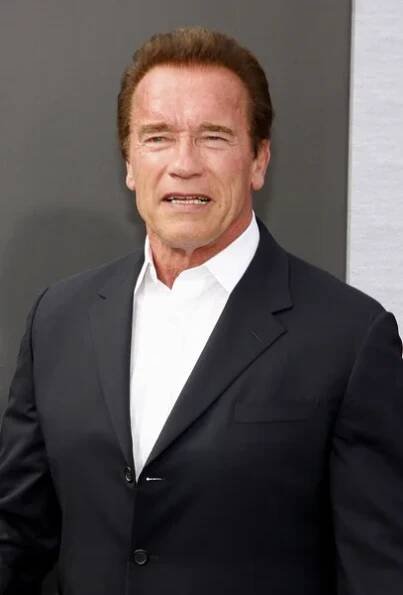 Herec Arnold Schwarzenegger — Stock obrázek