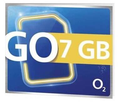 O2 Předplacená karta GO 7GB DAT - SIMO2NAPLNO7GB