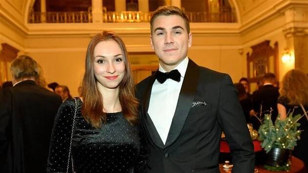 David Gránský a Nikola Madunická (Vinohradské divadlo, Praha, 22. prosince 2018)