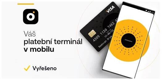 Platební terminál v mobilu - Pélion
