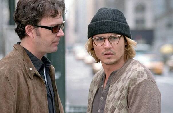 Tajemné okno - Z filmu - Timothy Hutton, Johnny Depp