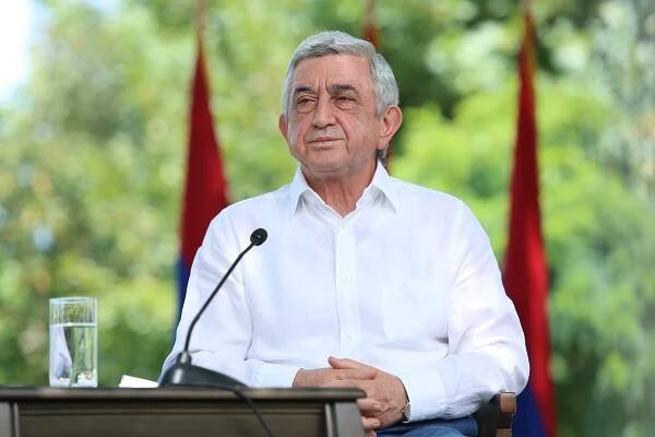 : Ex-president, Serzh Sargsyan, April war, four-day war, Nagorno-Karabakh, escalation of tension ant the line of contact between Armenian and Azerbaijani armed forces in Nagorno-Karabakh,