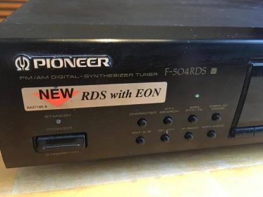 Tuner Pioneer F-504RDS