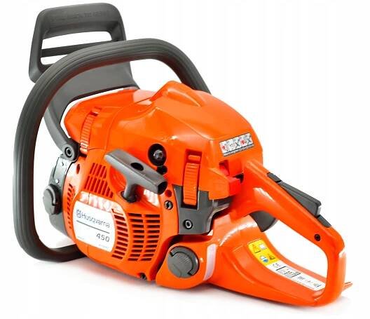 Husqvarna 450 MARK II Benzínová řetězová pila 3,2KM Silný ORIGINÁL 45 CM Napájení spalovací