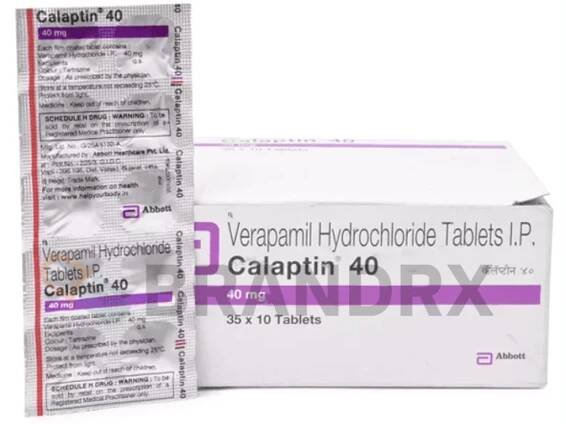 Calaptin 40 mg Abbott Healthcare Pvt. Ltd.