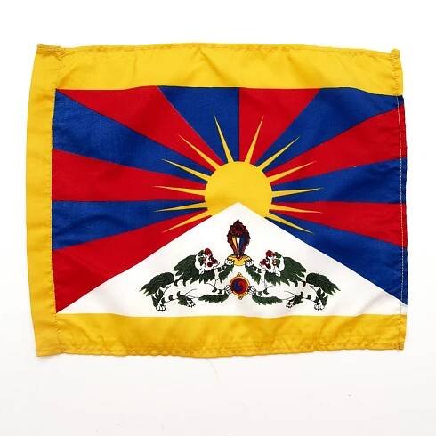Tibetská vlajka 26 x 33 cm