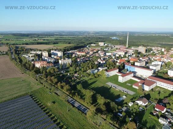 Fotografie ze vzduchu - Fotografie Třeboně
