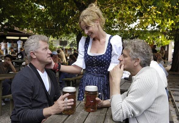 Místo činu - Vražda na Oktoberfestu - Z filmu - Miroslav Nemec, Franziska Schlattner, Udo Wachtveitl