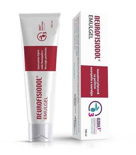 Ozonidy NEUROFISIODOL emulgél na periferné neuropatie a neuralgie 1×100 ml, liečba periférnych neuropatií a neuralgií