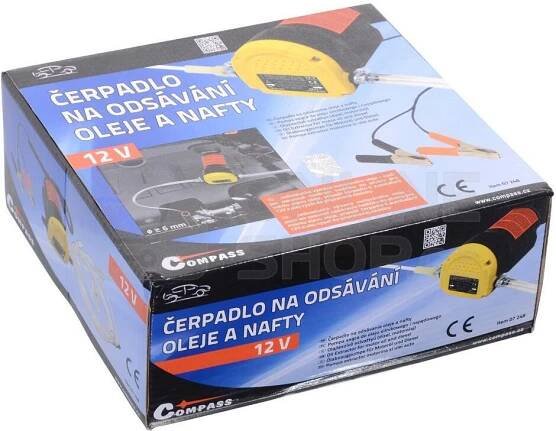 COMPASS Čerpadlo na odsávání oleje a nafty 12V