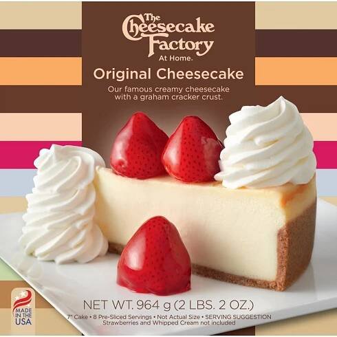 7 Inch Original Cheesecake The Cheesecake Factory At Home