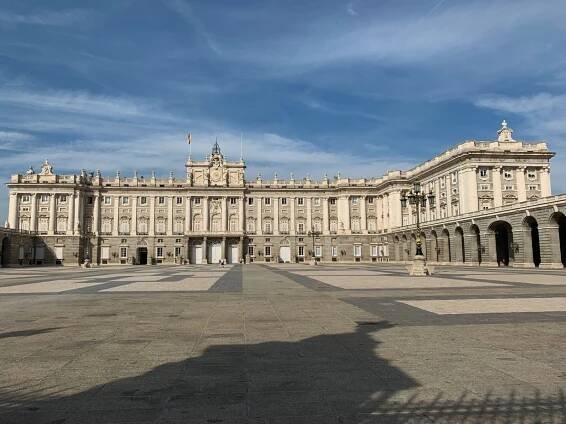 Royal Palace in Madrid