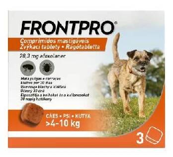 FRONTPRO 28 mg pre psy 4 - 10 kg 3 ks