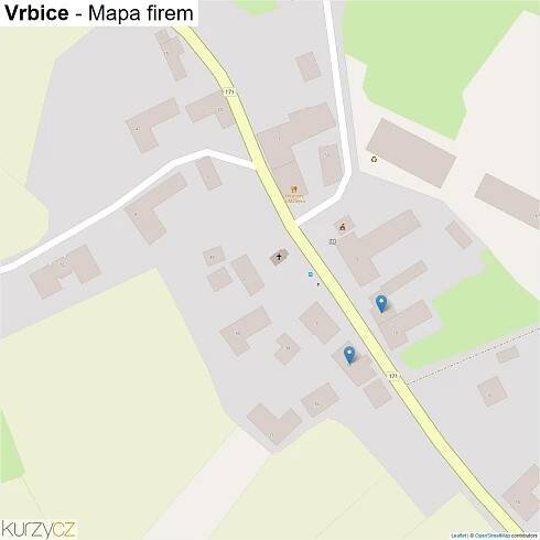 Vrbice - mapy | Kurzy.cz