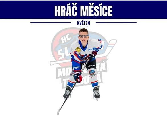 MLÁDEŽ: Hráč měsíce KVĚTEN 2025 – Michal Pospíšil – HC Slovan Moravská Třebová