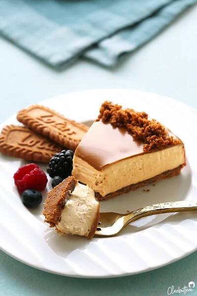 No-Bake Lotus Biscoff Cheesecake | Cleobuttera | Recipe | Cheesecake recipes, Biscoff cheesecake, Baking