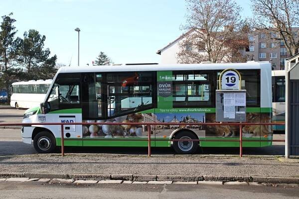 Od ledna bude ve Dvoře Králové nad Labem jezdit nový autobus hromadné dopravy - Dvůr Králové nad Labem