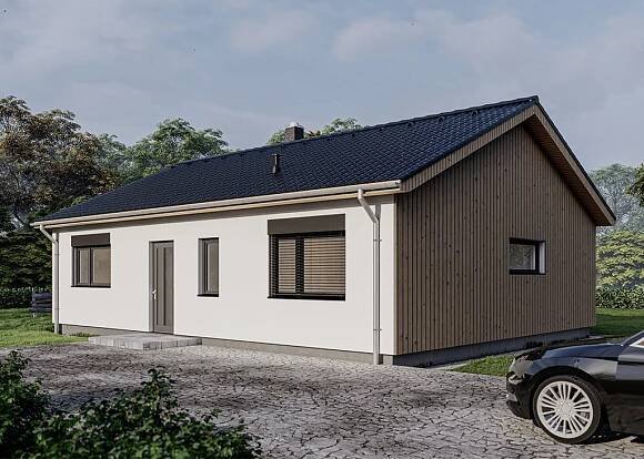 Dřevostavba na klíč ( Mariana 104 ) | ROVAX