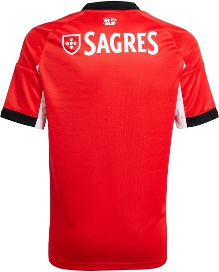 Dětský domácí fotbalový dres s krátkým rukávem adidas Benfica Lisabon 2025/26