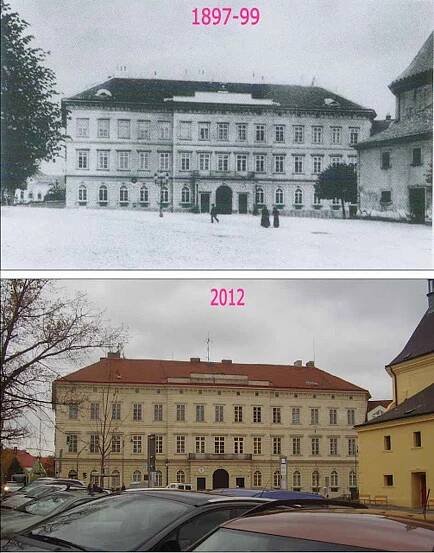 RETRO: Příbram včera a dnes. Co se za dobu mezi jednotlivými snímky změnilo?