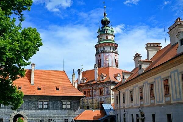 Zámek Český Krumlov –⁠⁠⁠⁠⁠⁠ historický areál pod patronací UNESCO