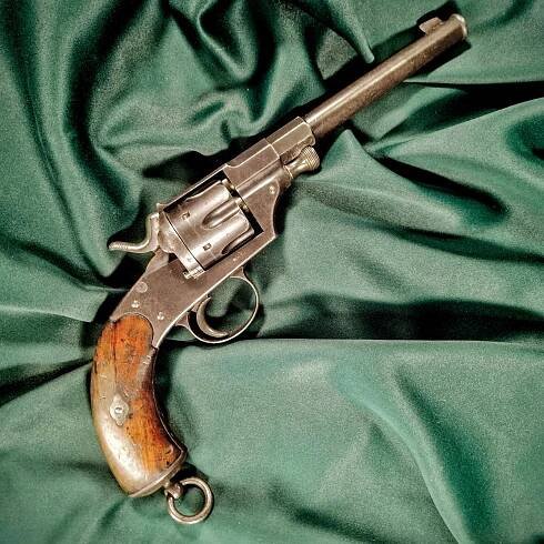 Reichsrevolver M1879 výborný stav