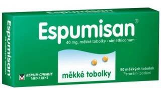 ESPUMISAN 40 mg 50 měkkých tobolek