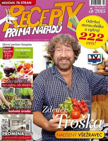 Časopis Recepty prima nápadů 2015 05
