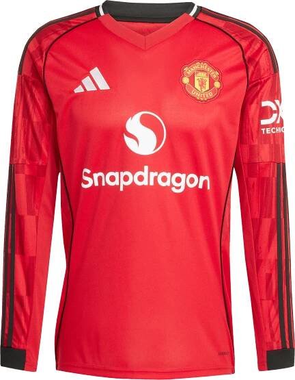 Pánský domácí dres s dlouhým rukávem adidas Manchester United 2025/26