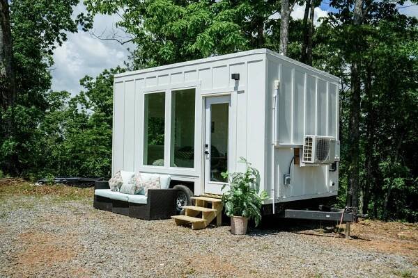 The Fairfax is a remarkably small and simple tiny house that's up for sale for just US$37,950