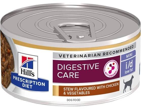 Hill's Pet Nutrition Prescription Diet Mini konzerva Digestive Care Low Fat i/d Chicken 156 g od 43 Kč