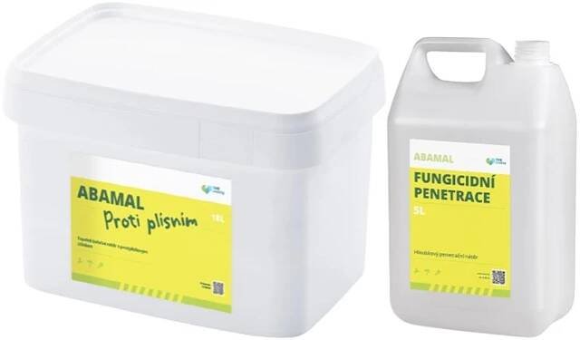 ABAMAL Proti plísním 18 l + Fungicidní penetrace 5 l