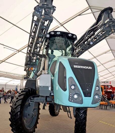 Berthoud Raptor se systémem SprayTronic