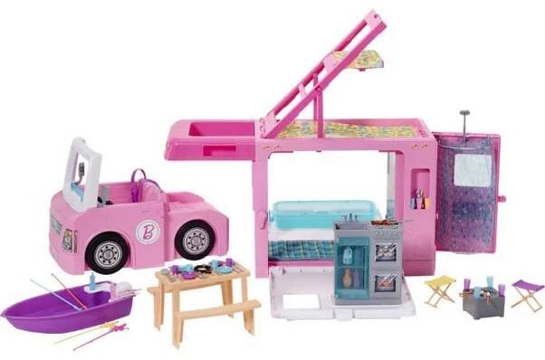 Barbie karavan snů 3 v 1