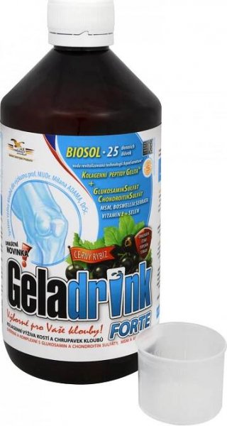 Orling Geladrink Forte Biosol černý rybíz 500 ml od 641 Kč