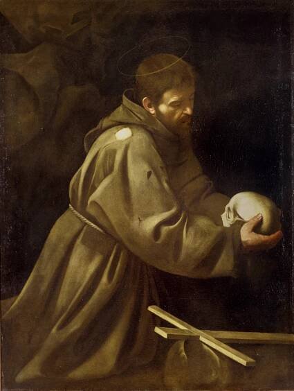 Saint Francis in Prayer (Caravaggio)