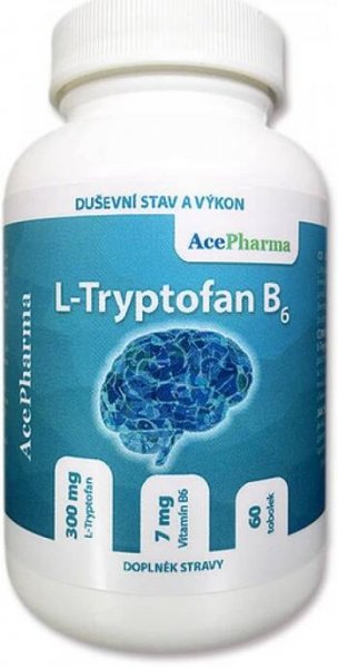 AcePharma L-tryptofan B6 tobolek 60 x 307 mg