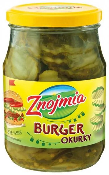 Znojmia Okurky burger