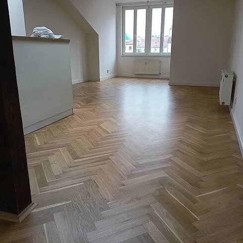 Renovace jasanových parket - Final floor