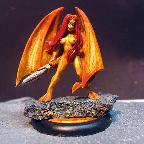 Fire Demon Succubus