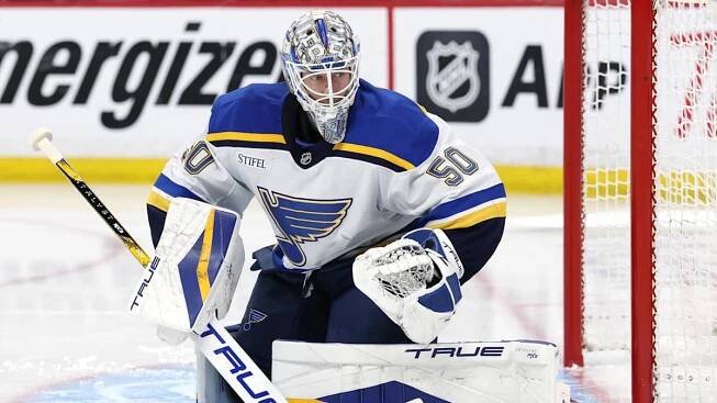 For the love of everything St. Louis Blues, fans, please stop trying to trade Jordan Binnington