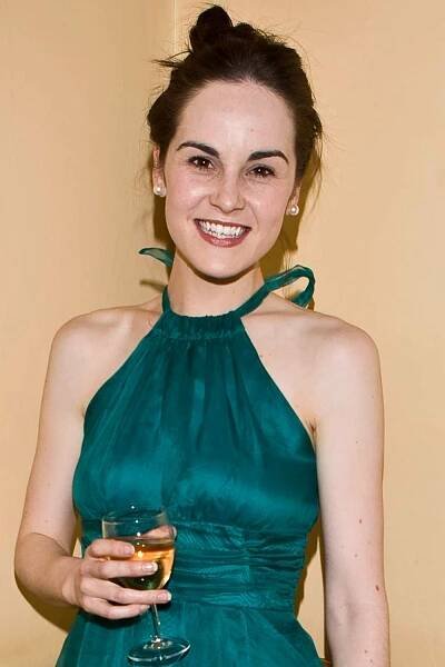 Michelle Dockery during the after party for the performance of 'Pygmalion' on May 15, 2008 in London, England.