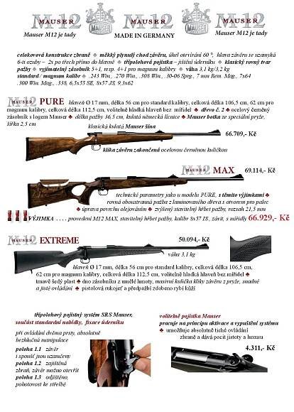 Mauser M12 - KOZAP.CZ