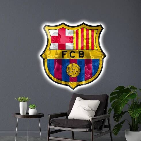Svítícií obraz FC Barcelona - 2025