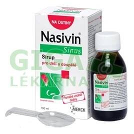 Nasivin Sinus sirup 100ml - GigaLékárna.cz