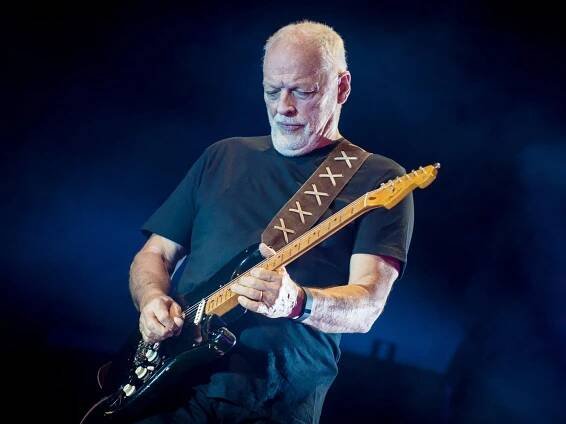 David Gilmour performs at the Royal Albert Hall